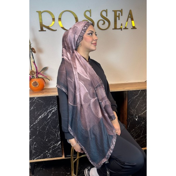 Desenli Bambu Şal 029